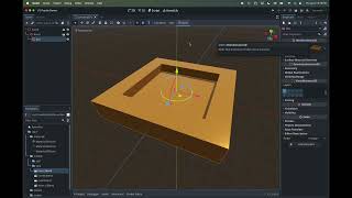 Godot 3D Puzzle Part1: Intro, Scenes, Creating a Script