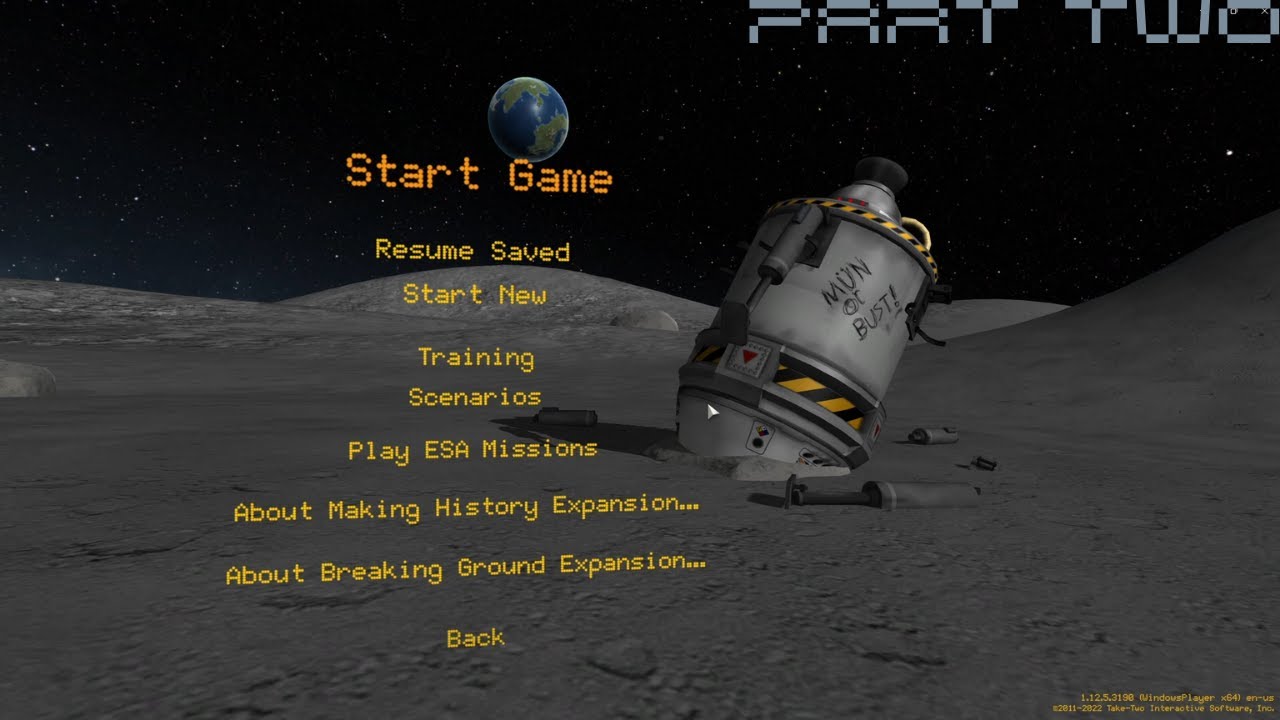 Kerbal Space Program going to the Moon pt 2 - YouTube