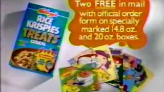 Rice Krispies Treats Cereal 1993