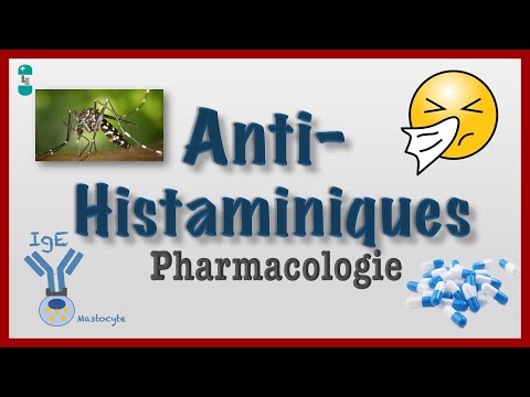 Les Antihistaminiques et Pharmacologie