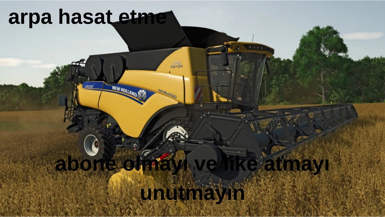 FS25 SİMULATOR ARPA HASATADI
