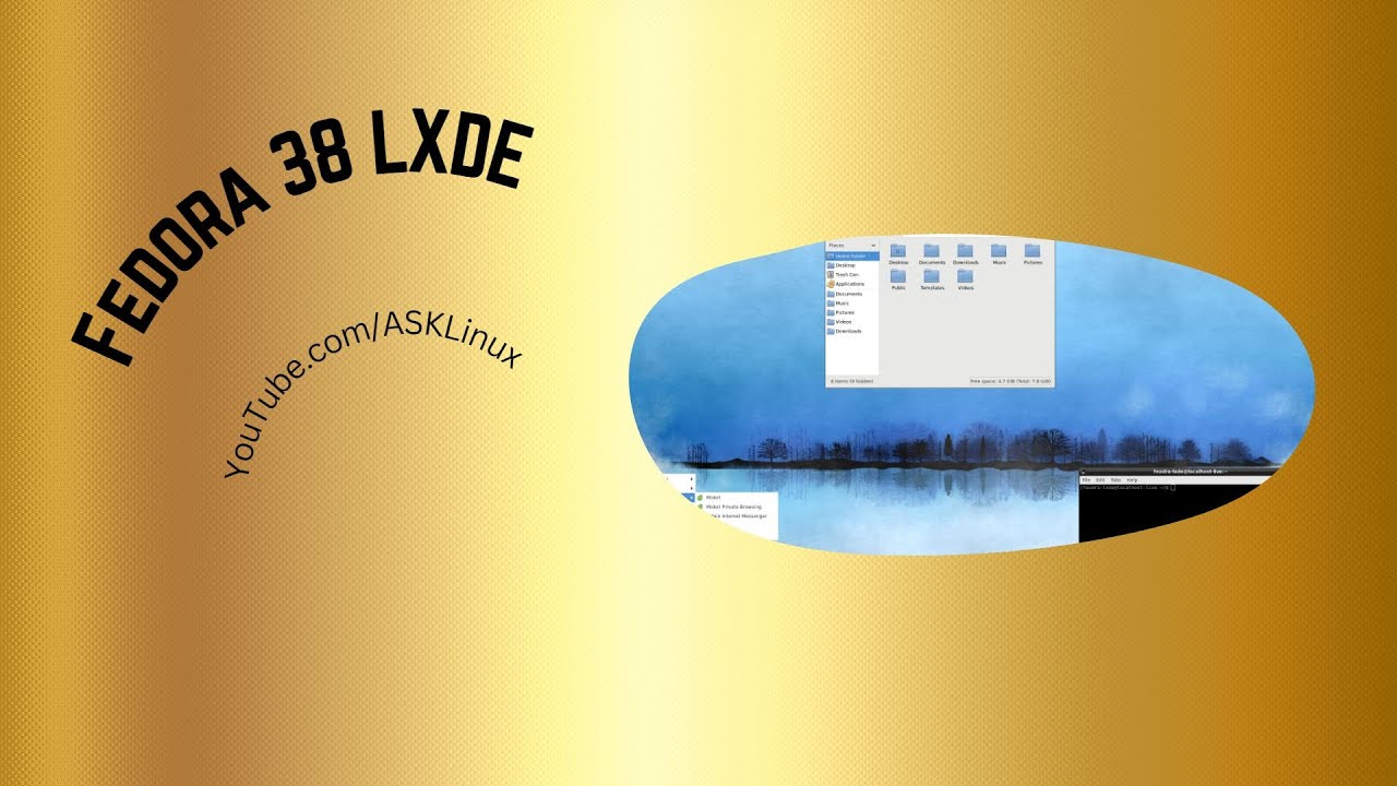 Check out what's new in Fedora 38 beta LXQT - YouTube