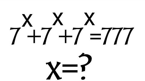 A Nice Exponential Equation | what is the value of x? @ShittuMathematicsClass01