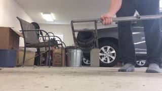Demonstrating Custom a10 Crucible Tongs
