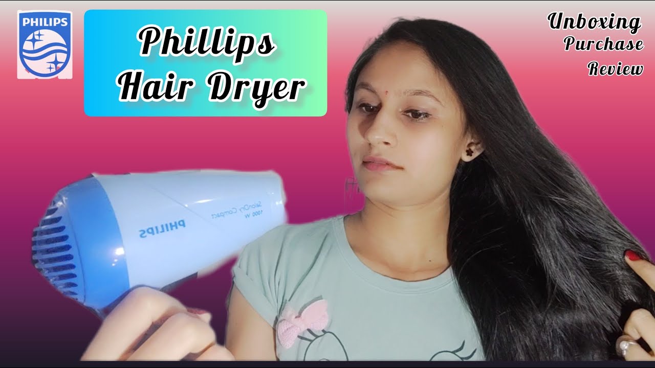 Phillips Hair Dryer👱‍♀️ New Products purchase&Review Unboxing