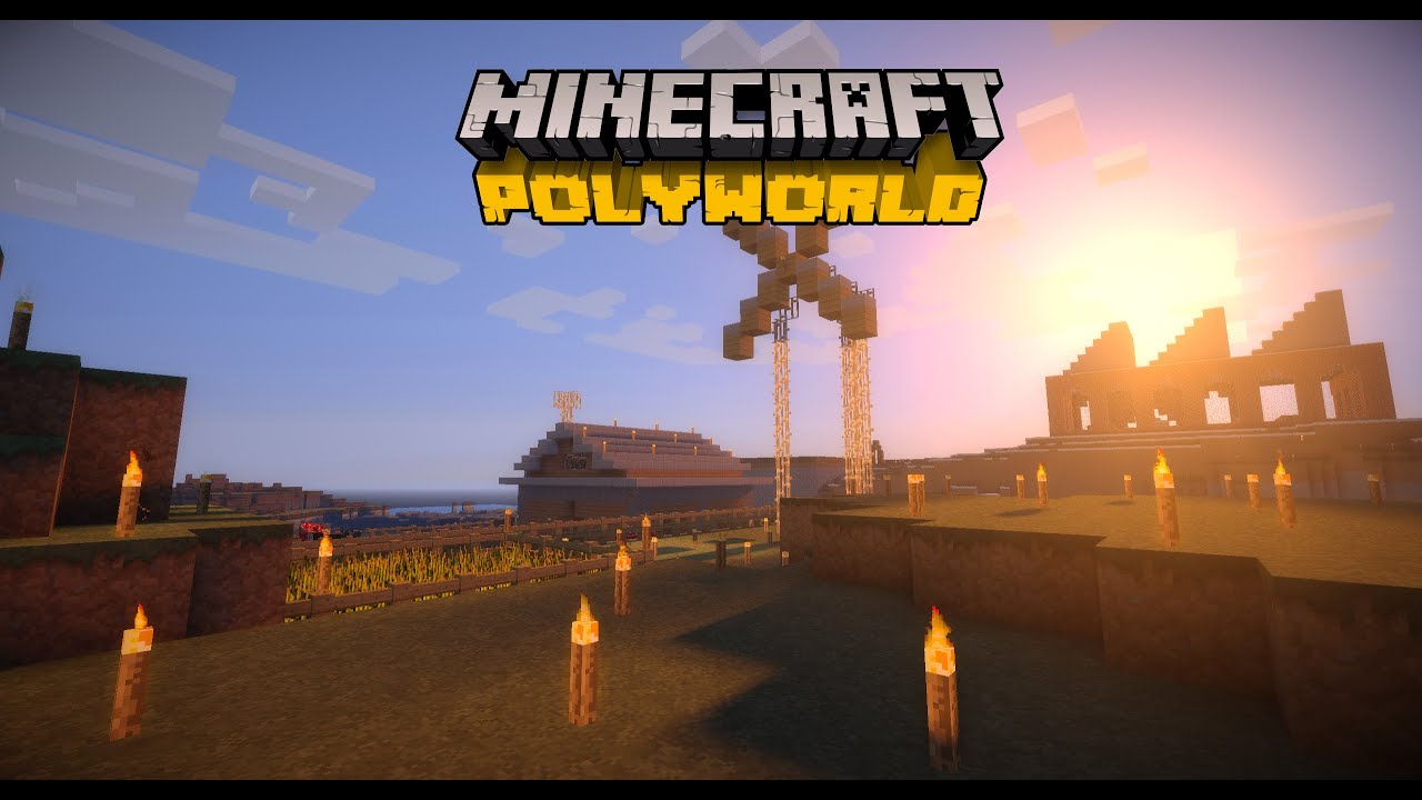 Minecraft Polyworld - Episode 67 - In  the market for a donkey