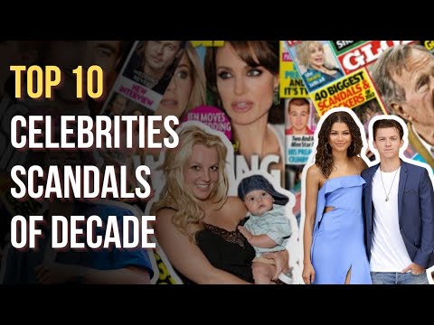Top 10 Most Shocking Celebrity Scandals That Broke the Internet! - YouTube