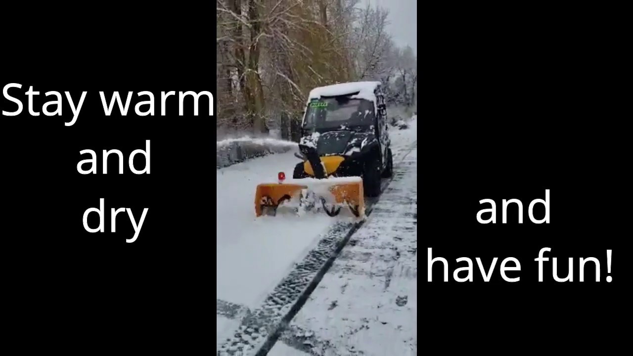 420CC UTV SNOW BLOWER ll Massimo Motor