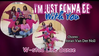 I'm Just Gonna Be With You - Line Dance// Choreo : Joran Van Der Noll (NL) - August 2025