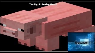 Minecraft Mod Review|GIANT FLYING PIGS|