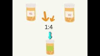 How to prepare dilution easily in 1:4  for working reagent ?#medicalcareer#bloodbank#badblood#cells