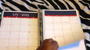 Erin Condren Unboxing and First Impressions