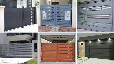 Top 100 Modern Main Gate Design 2024 | Indian style front gate designs