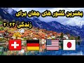 بهترین کشورهای دنیا برای زندگی و مهاجرت در 2023