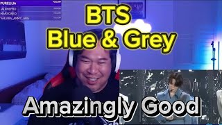 Jungkutz Reacts BTS (방탄소년단) "Blue & Grey" @ Permission to Dance on Stage Seoul, Day 2