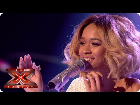 Tamera Foster sings The First Time Ever I Saw Your Face - Live Week 8 - The X Factor 2013