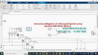 Harmonics mitigation of a Microgrid System using Modified SRF UPQC Method