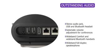 360° overview of Alcatel Lucent 8088 Smart DeskPhone for business conversations1