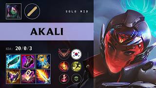 Akali Mid vs Sylas - KR Grandmaster Patch 26.16
