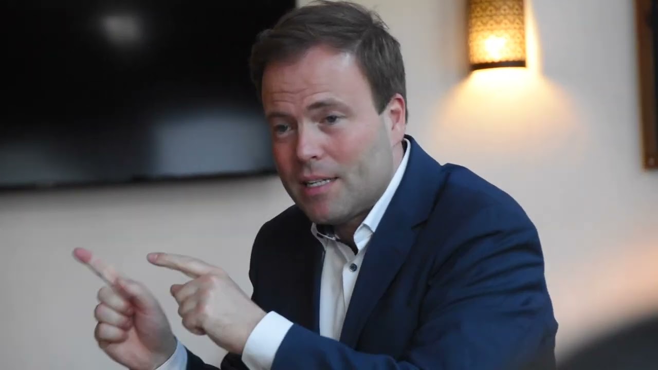 CDU-Spitzenkandidat Sven Simon in Kassel