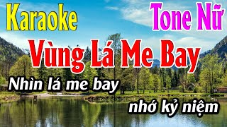 Vùng Lá Me Bay Karaoke Tone Nữ Karaoke Lâm Organ - Beat Mới