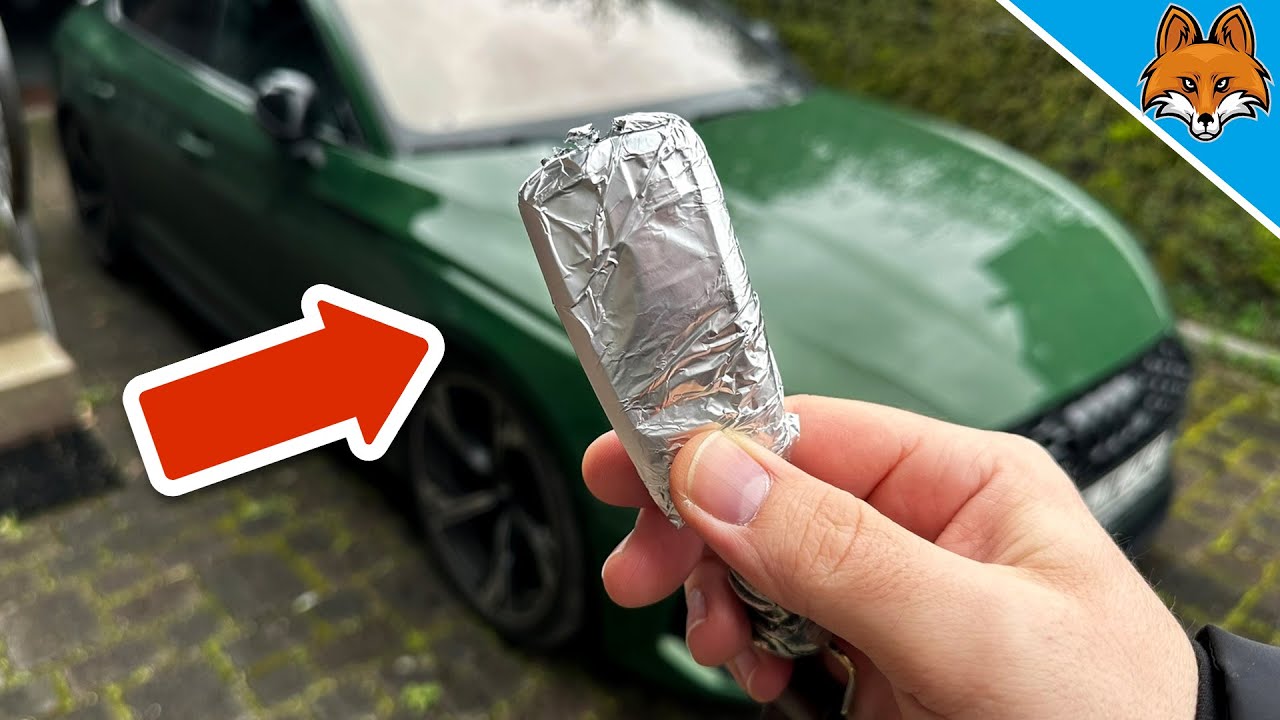 Everyone has to wrap their car keys in aluminum foil according to the