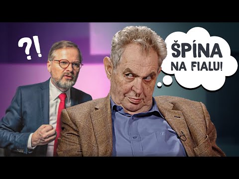 ZEMAN přijuchal do Blesku s ŠOKUJÍCÍM ODHALENÍM na FIALU
