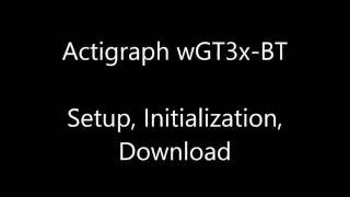 Famous Actigraph Setup Wealth