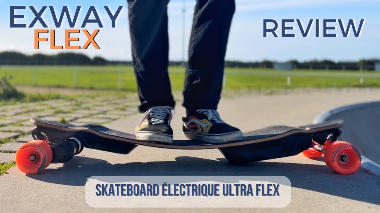 vandtæt Utrolig dækning EXWAY FLEX Riot - Awesome Flex Deck and impressive electric skateboard -  YouTube