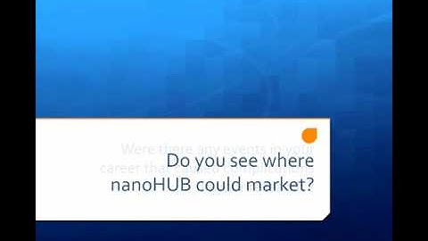 Interview with Dr. Gerhard Klimeck