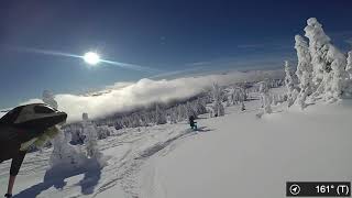 Big White Skiing Jan25, 2018