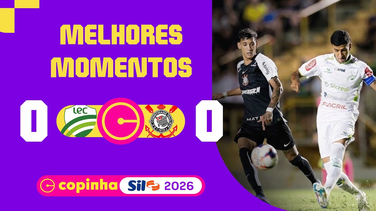 LUVERDENSE-MT 0 X 0 CORINTHIANS-SP | MELHORES MOMENTOS | 2ª RODADA | COPINHA SIL 2026