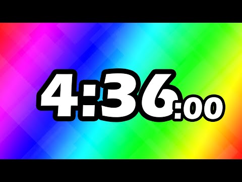 4 Minutes and 36 Second TIMER Countdown