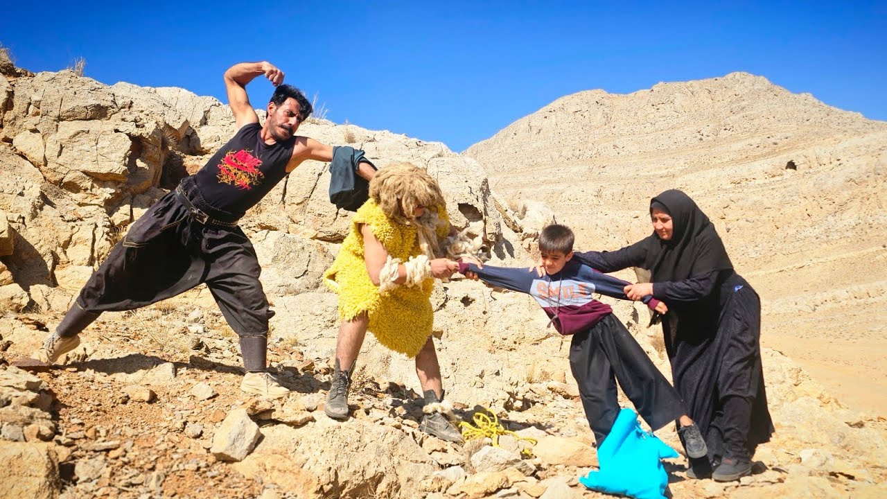 The Story of Reza and the Lonely Old Woman | 365 Days Among the Cavemen