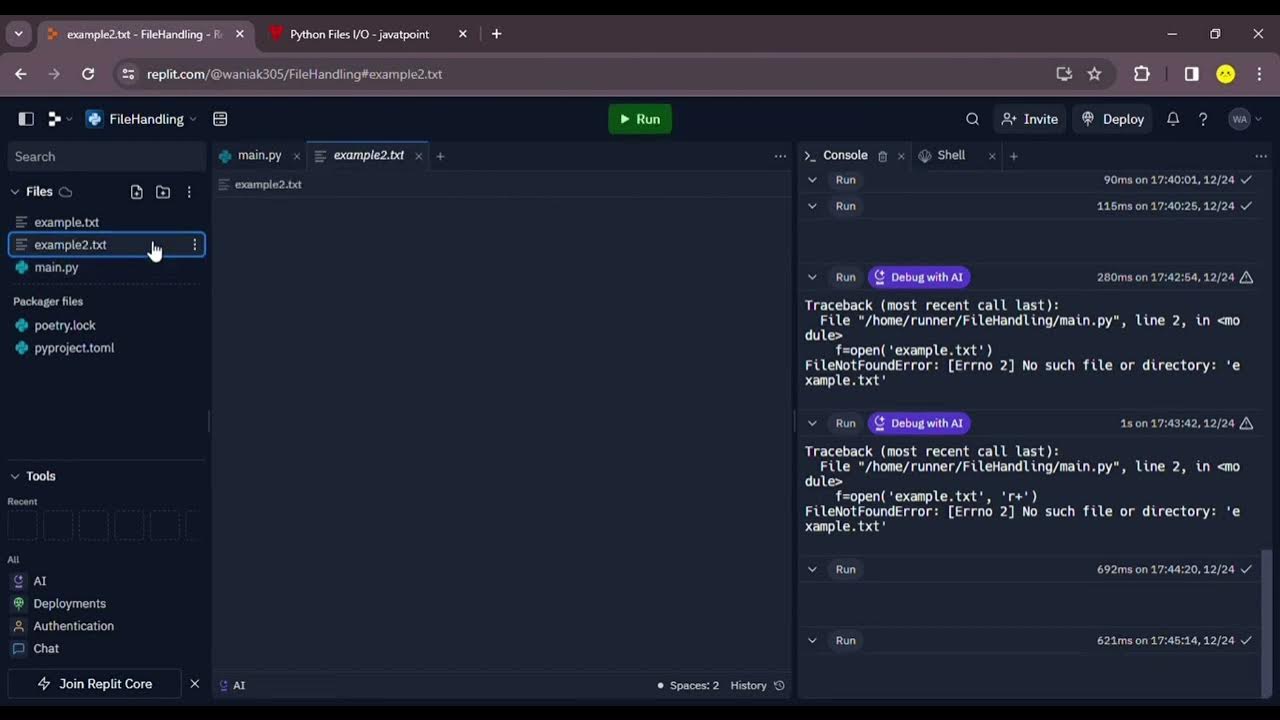File Handling in Python: Other Access Modes Part-V | 100-Day Challenge ...