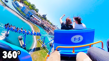 Pégase Express (Parc Astérix) - VR ONRIDE - 360° family roller coaster POV