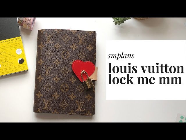 Louis Vuitton Lockme Notebook Cover