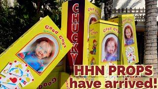 Universal Studios Updates! More HHN props have arrived!