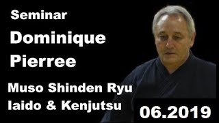 Seminar 57: Dominique Pierree Muso Shinden Ryu Kenjutsu 6 Dan