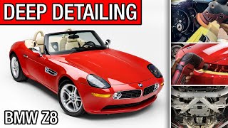 BMW Z8 - Detailing The smallest BMW with a MASSIVE E39 M5 V8! PURE FUN