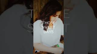 &#39;Those Sweet Days’ the latest song from my upcoming album is out today!!