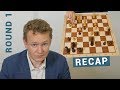 Round 1 Recap by Jan Gustafsson | GRENKE Chess Classic 2019