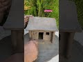 village# style #mud house making mini #clay house#shorts#feed