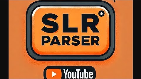 SLR parser - part 2 #compiler_design  #cse