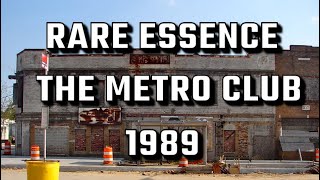Rare Essence, The Metro Club, NE Washington DC 1989