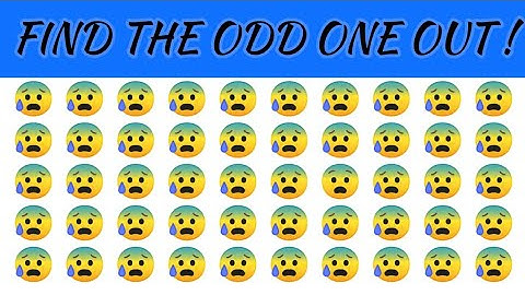 Can You Find Odd One Out ? /99% People Fail.Genius Can Answer/Find Odd One Out/ Brain Test.