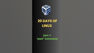 DAY 7-"pwd" CMD,  display your current working directory in Linux. #linuxforbeginners