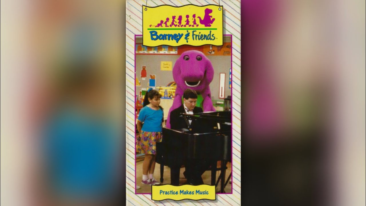 Barney  Friends 1x20 Practice Makes Music 1992   1993 VHS