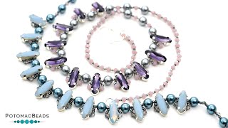Amiera Necklace - Diy Jewelry Making Tutorial By Potomacbeads
