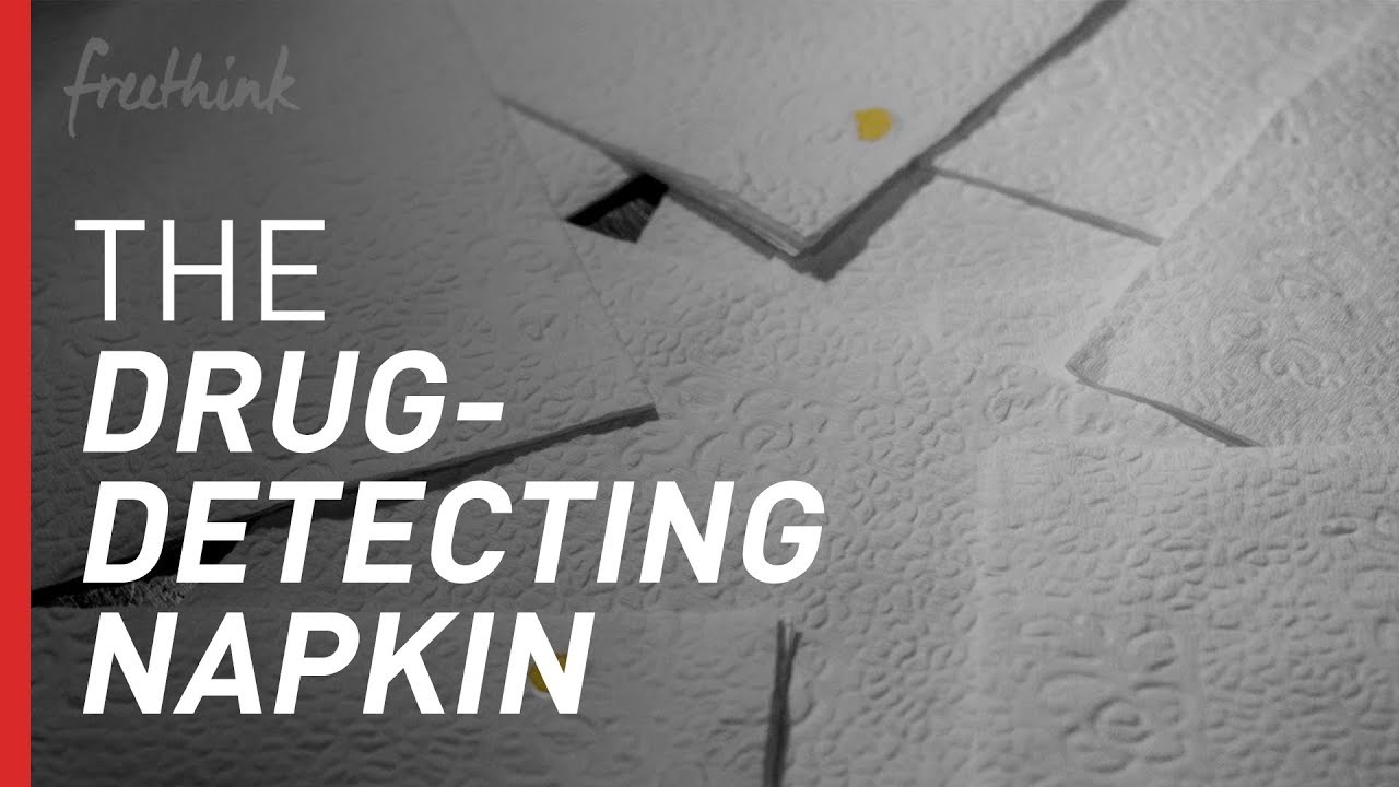 KnoNap: The Drug Detecting Napkin | Freethink